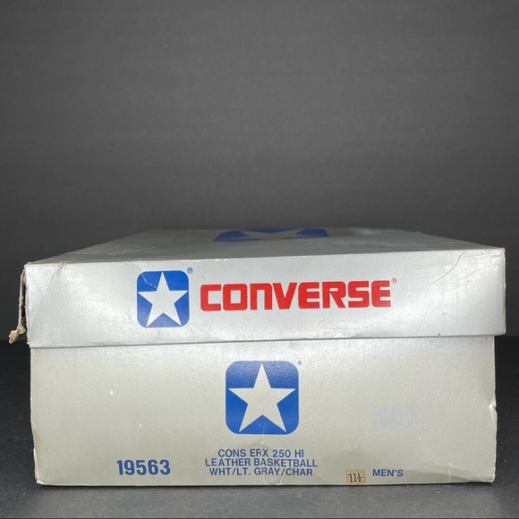 RARE VINTAGE Converse ERX 250 OG basketball shoes 1980s us 11.5 Cons - Picture 11 of 12